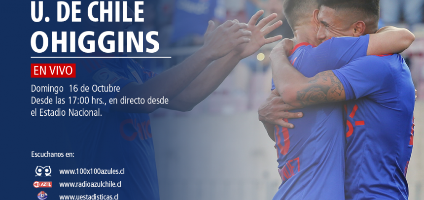 Universidad de Chile VS O’Higgins En VIVO!